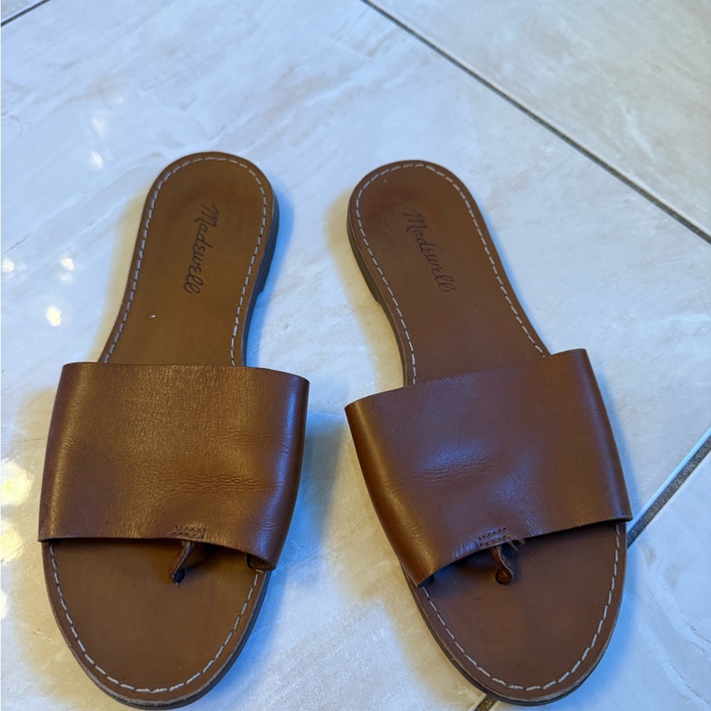 Madewell brown sandals size 8